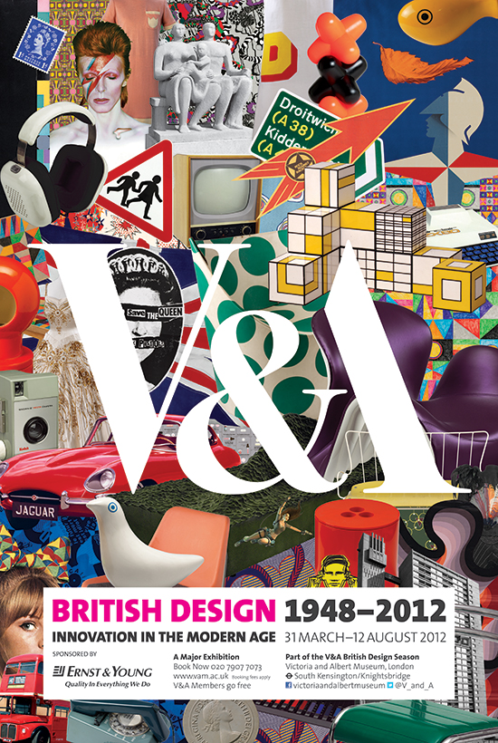 100 years of V&A exhibition posters · V&A